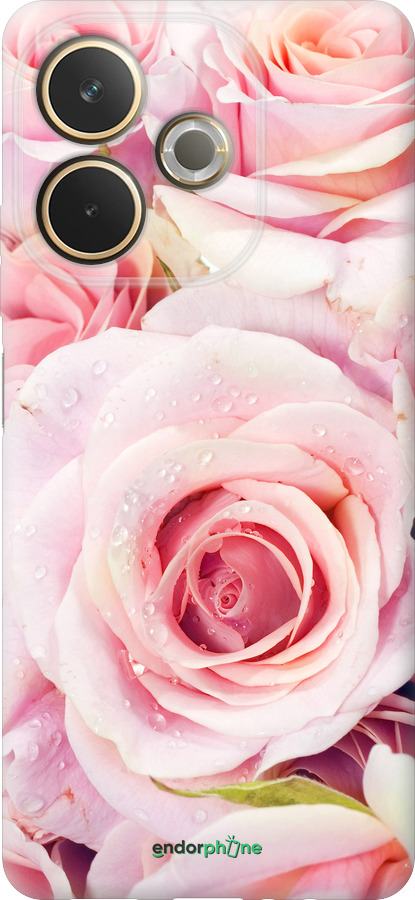 Силіконовий чехол Троянди для Oppo A5 PRO - 525u-3956 изображение 