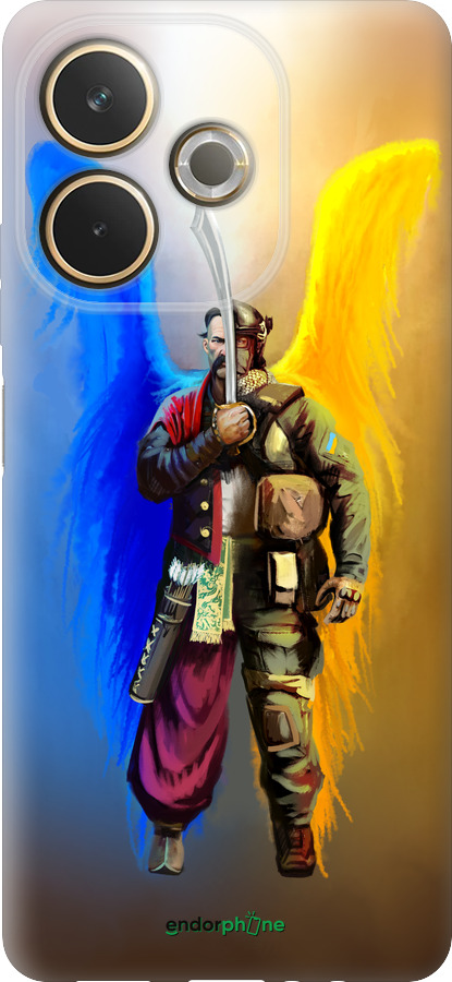 Силиконовый чехол Воин-Ангел для Oppo A5 PRO - 5317u-3956 изображение 