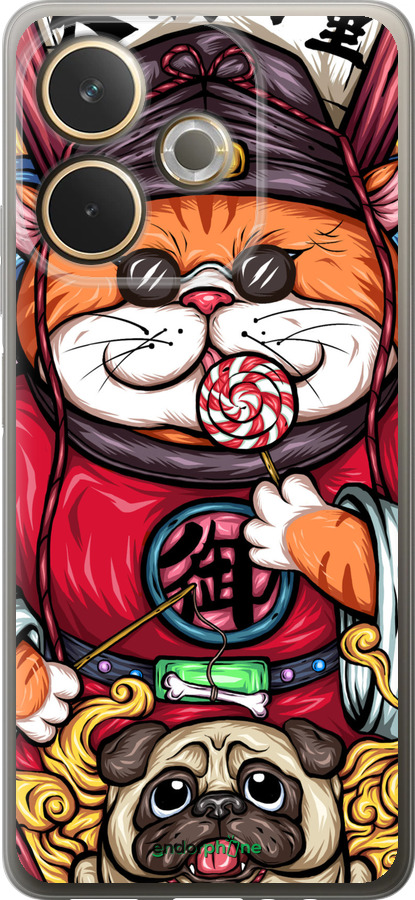 Силиконовый чехол № 5341 для Oppo A5 PRO - 5341u-3956 изображение 