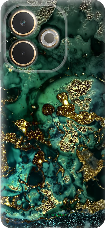 Силіконовий чехол Мармур золото багатство для Oppo A5 PRO - 5419u-3956 изображение 