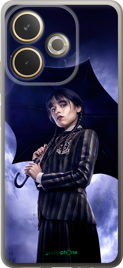 Силиконовый чехол Wednesday v2 для Oppo A5 PRO - 5516u-3956 изображение 