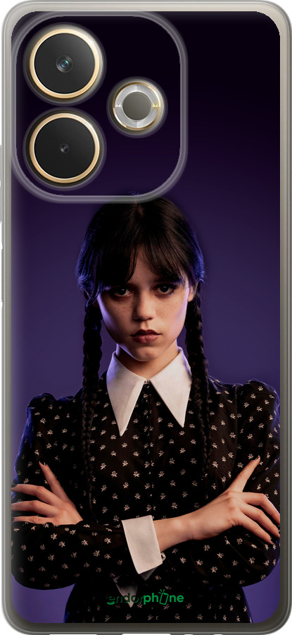 Силиконовый чехол Wednesday v3 для Oppo A5 PRO - 5517u-3956 изображение 