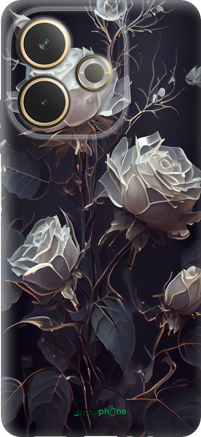 Силіконовий чехол Троянди 2 для Oppo A5 PRO - 5550u-3956 изображение 