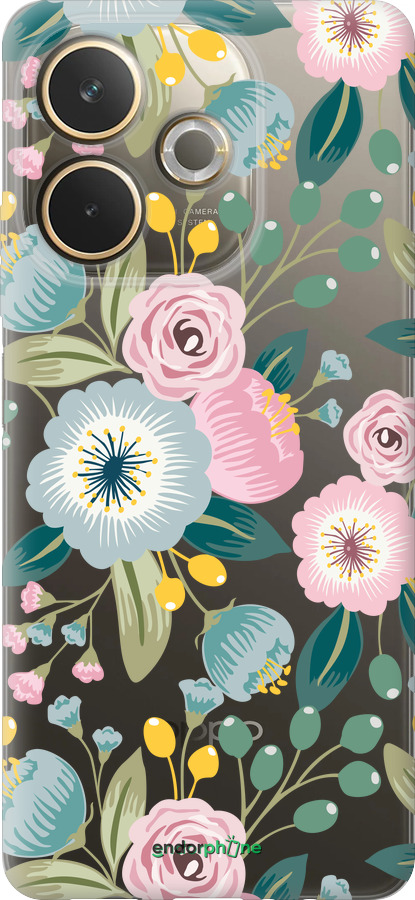 Силіконовий чехол Квіткові шпалери v2 для Oppo A5 PRO - 5602u-3956 изображение 