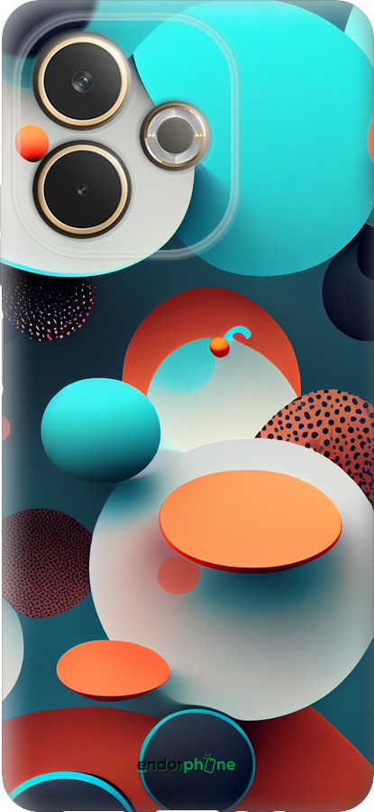 Силіконовий чехол Горошок абстракція для Oppo A5 PRO - 5608u-3956 изображение 