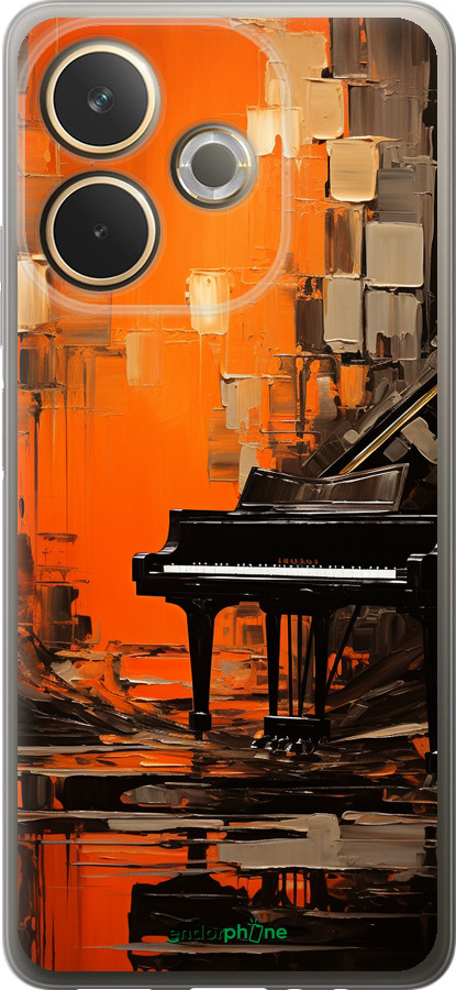 Силиконовый чехол Чехол для телефона Оранжевый Рояль для Oppo A5 PRO - 5937u-3956 изображение 