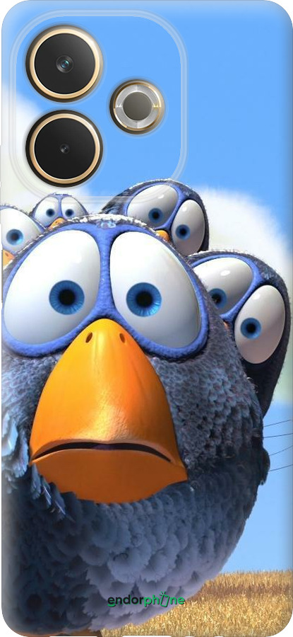 Силиконовый чехол Angry Birds для Oppo A5 PRO - 6008u-3956 изображение 
