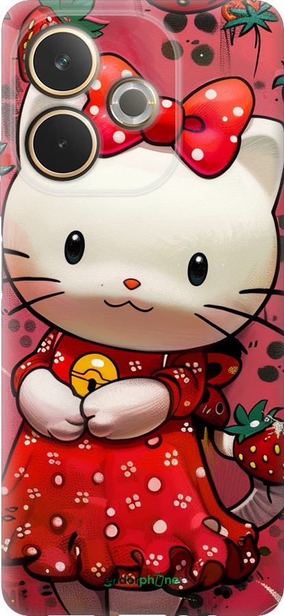 Силиконовый чехол hello kitty1 для Oppo A5 PRO - 6036u-3956 изображение 