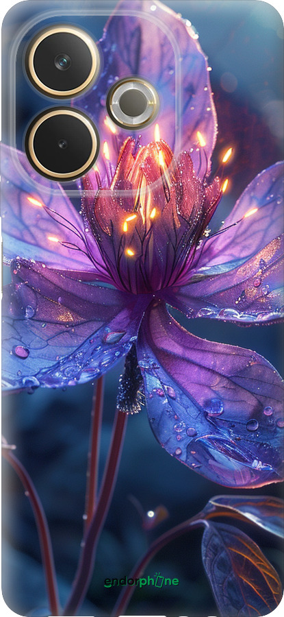 Силиконовый чехол Магический цветок для Oppo A5 PRO - 6038u-3956 изображение 