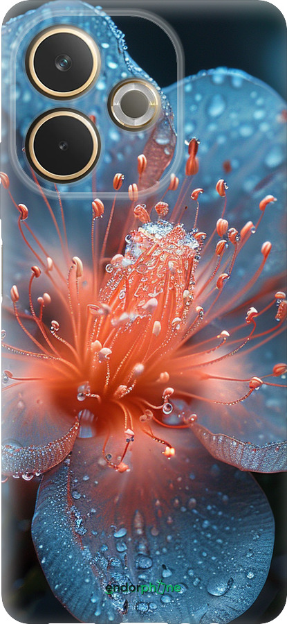 Силиконовый чехол Роса на цветке для Oppo A5 PRO - 6039u-3956 изображение 