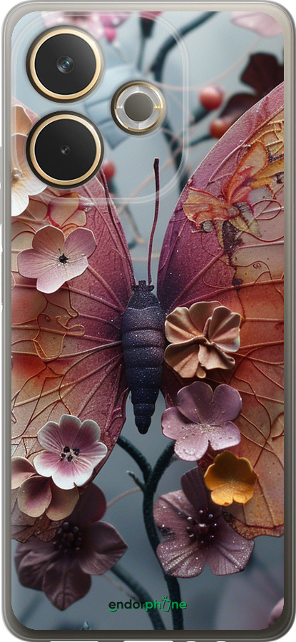 Силиконовый чехол Fairy Butterfly для Oppo A5 PRO - 6048u-3956 изображение 