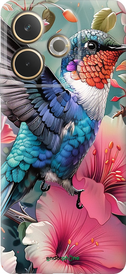 Силіконовий чехол Казкова колібрі для Oppo A5 PRO - 6051u-3956 изображение 