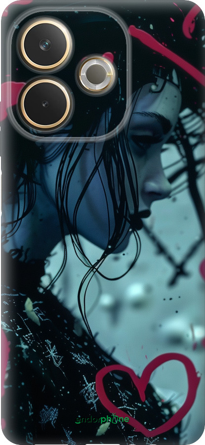 Силиконовый чехол XO Love v2 для Oppo A5 PRO - 6057u-3956 изображение 