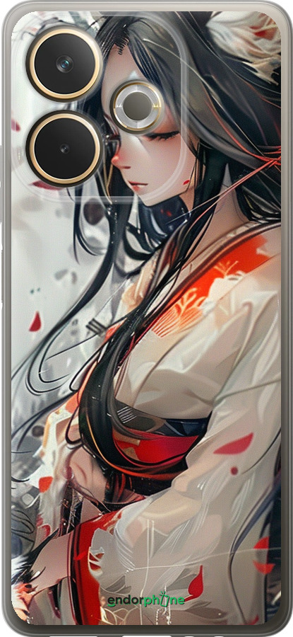 Силиконовый чехол Кицуне для Oppo A5 PRO - 6073u-3956 изображение 