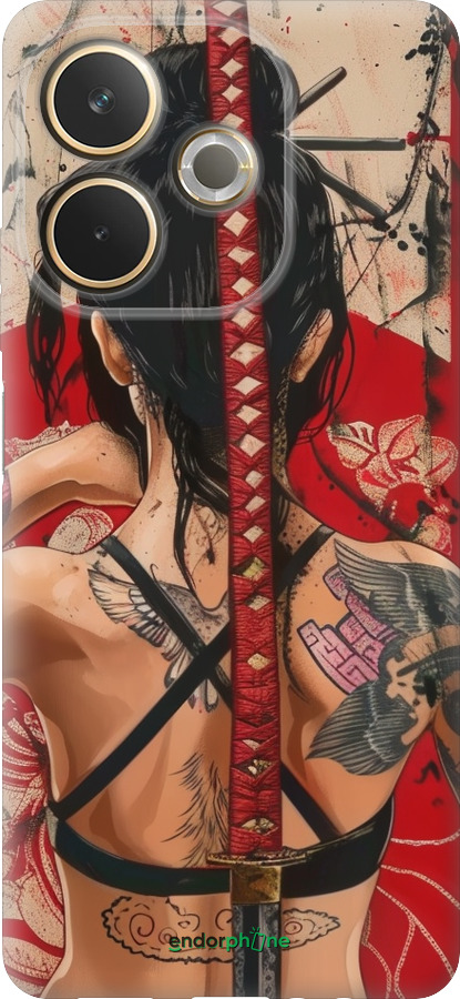 Силиконовый чехол Тайна катаны для Oppo A5 PRO - 6074u-3956 изображение 