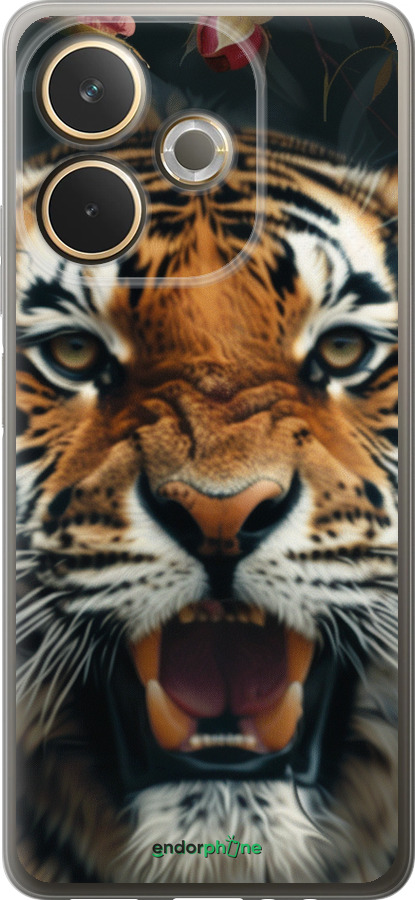 Силиконовый чехол Тигровое величие для Oppo A5 PRO - 6080u-3956 изображение 
