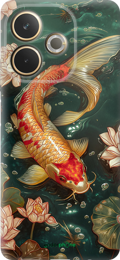 Силіконовий чехол Мелодія Лотоса для Oppo A5 PRO - 6106u-3956 изображение 