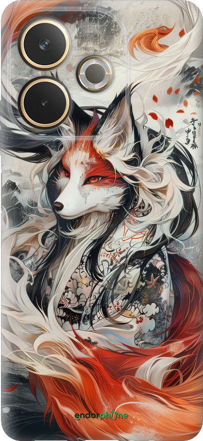 Силиконовый чехол Дух кицунэ' для Oppo A5 PRO - 6107u-3956 изображение 