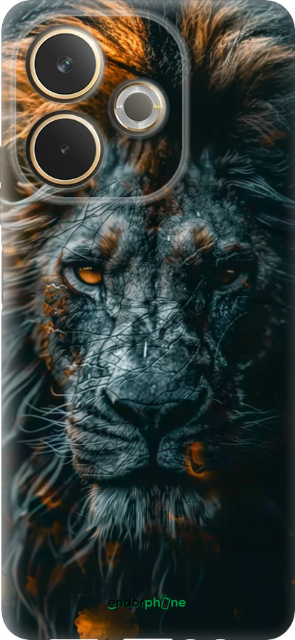 Силіконовий чехол Лев у сутінках для Oppo A5 PRO - 6154u-3956 изображение 