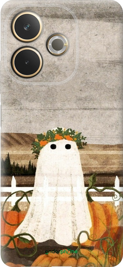 Силиконовый чехол Призрак для Oppo A5 PRO - 6245u-3956 изображение 