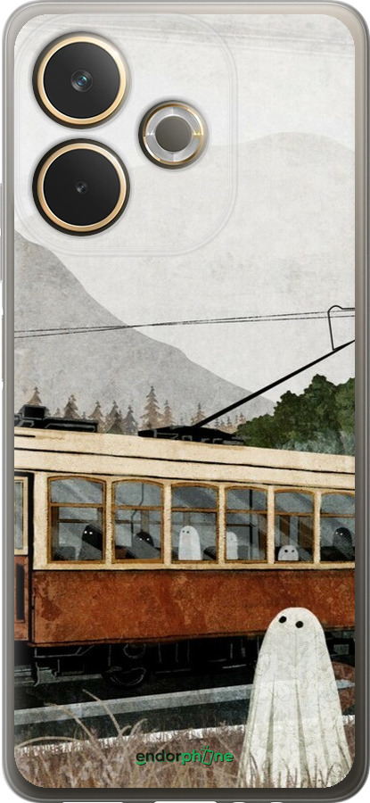 Силиконовый чехол Призрак 2 для Oppo A5 PRO - 6247u-3956 изображение 