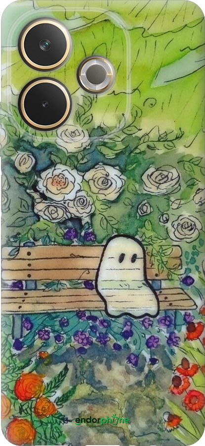 Силиконовый чехол Призрак 3 для Oppo A5 PRO - 6248u-3956 изображение 