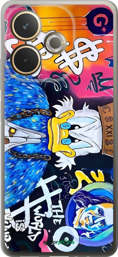 Силиконовый чехол Скрудж 2 для Oppo A5 PRO - 6285u-3956 изображение 