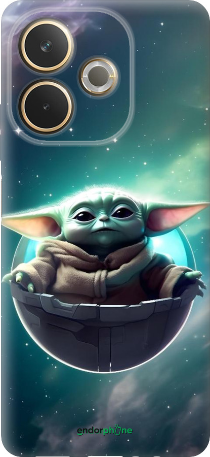 Силиконовый чехол Малышь йода для Oppo A5 PRO - 6294u-3956 изображение 