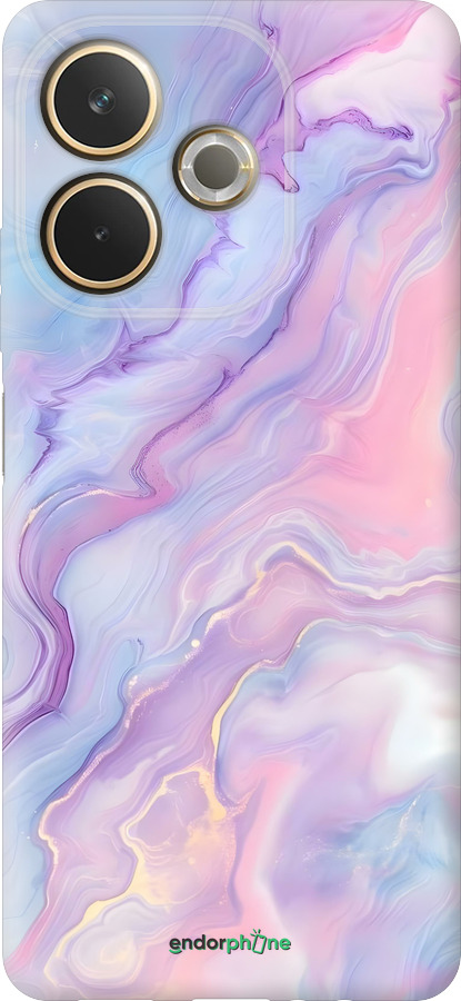 Силиконовый чехол Нежный мрамор для Oppo A5 PRO - 6310u-3956 изображение 