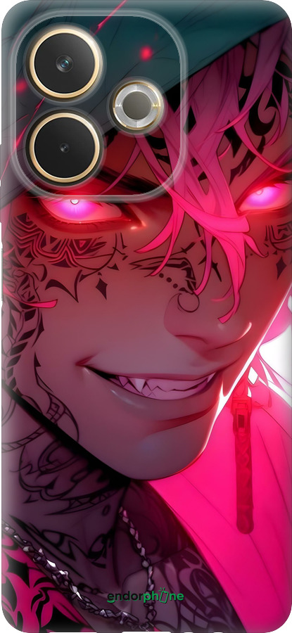 Силиконовый чехол Аниме демон 3 для Oppo A5 PRO - 6313u-3956 изображение 