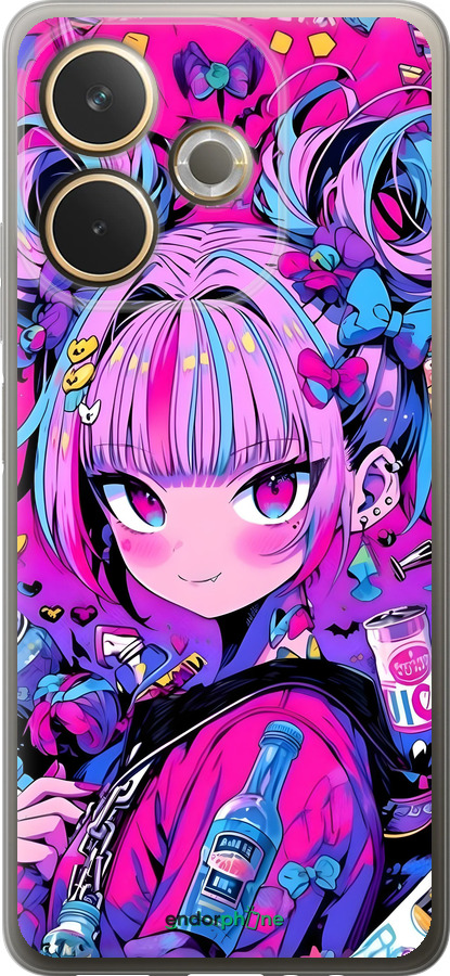 Силиконовый чехол Аниме милаха для Oppo A5 PRO - 6314u-3956 изображение 