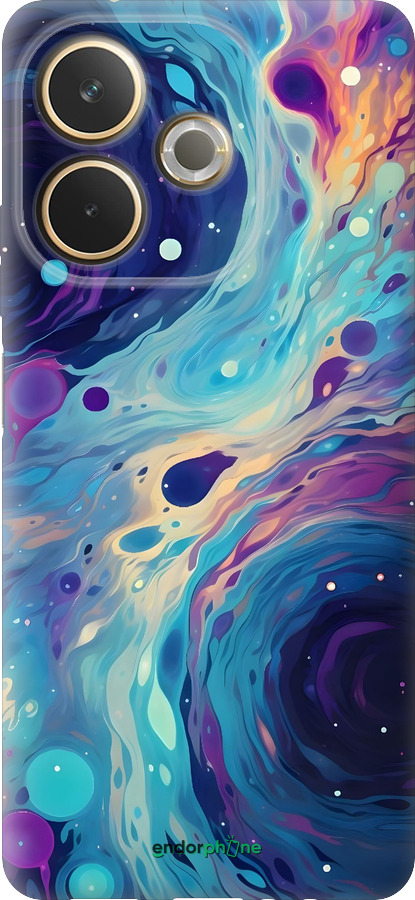 Силиконовый чехол Арт акварель для Oppo A5 PRO - 6329u-3956 изображение 