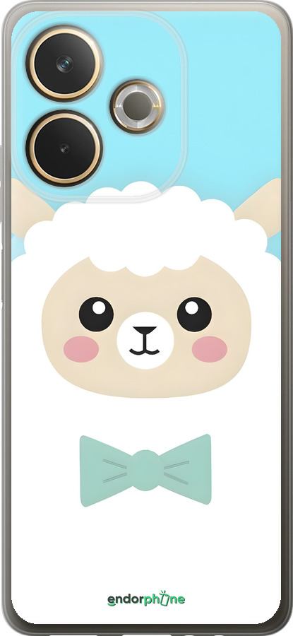 Силиконовый чехол Милый барашек для Oppo A5 PRO - 6355u-3956 изображение 