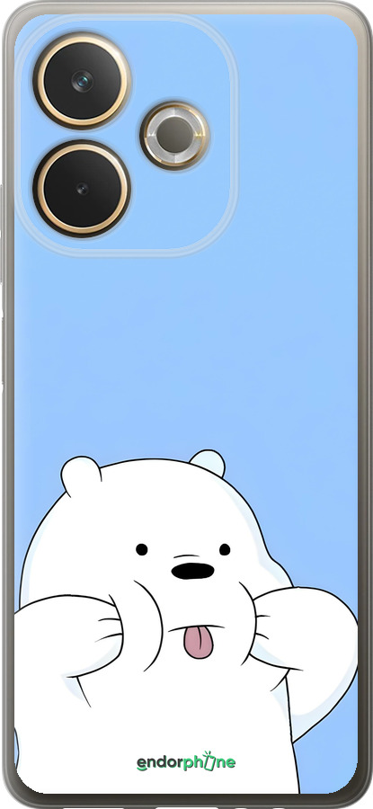 Силиконовый чехол Милый мишка для Oppo A5 PRO - 6357u-3956 изображение 