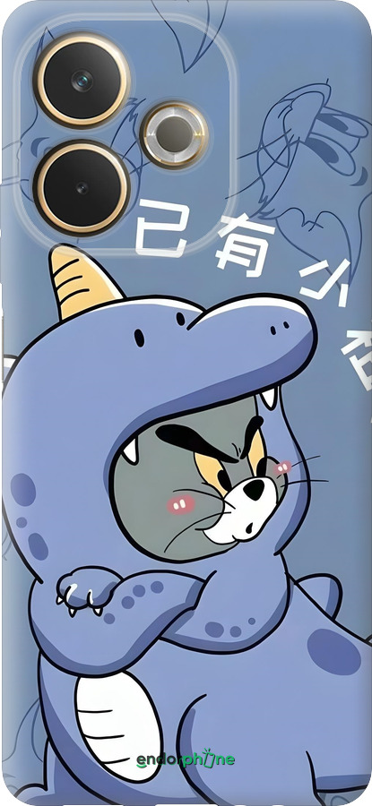 Силиконовый чехол Том и джерри 1 для Oppo A5 PRO - 6358u-3956 изображение 