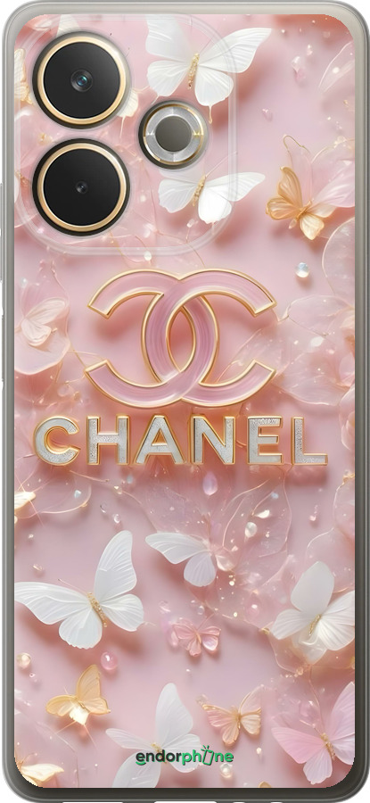 Силиконовый чехол Шанель для Oppo A5 PRO - 6366u-3956 изображение 