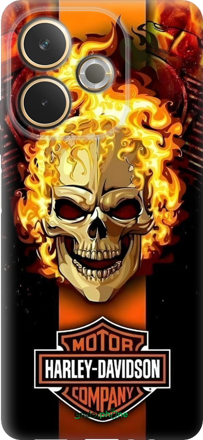 Силиконовый чехол Харлей девидсон для Oppo A5 PRO - 6370u-3956 изображение 