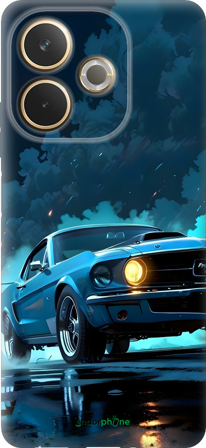 Силиконовый чехол Форд мустанг для Oppo A5 PRO - 6374u-3956 изображение 