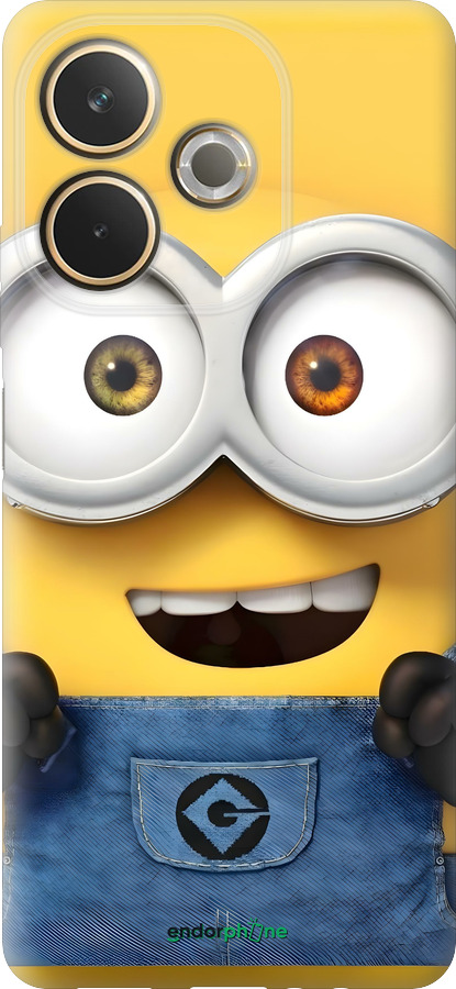 Силиконовый чехол Миньон для Oppo A5 PRO - 6389u-3956 изображение 