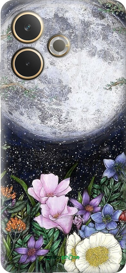 Силиконовый чехол Полночь в саду II для Oppo A5 PRO - 6424u-3956 изображение 