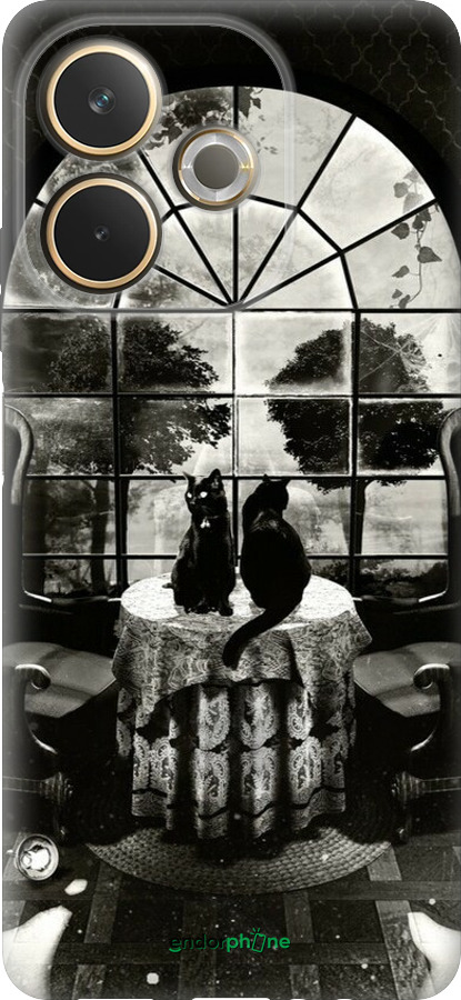 Силіконовий чехол Череп та коти для Oppo A5 PRO - 6432u-3956 изображение 