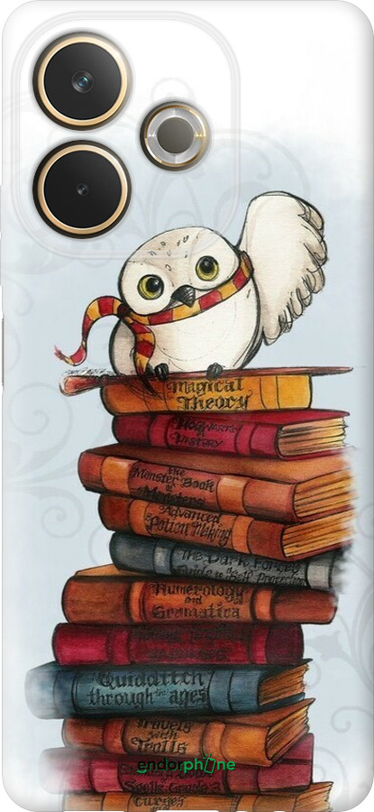 Силіконовий чехол Сова та книги для Oppo A5 PRO - 6436u-3956 изображение 