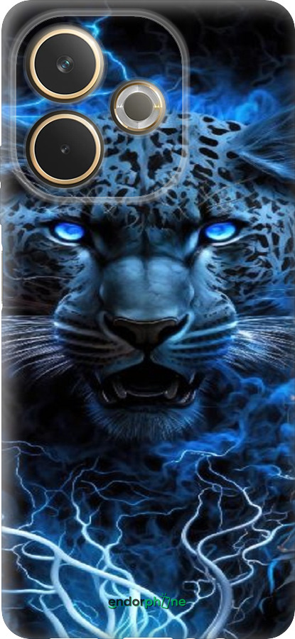 Силиконовый чехол Ледяной леопард для Oppo A5 PRO - 6460u-3956 изображение 