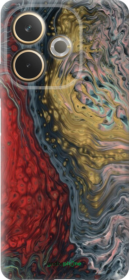 Силиконовый чехол С изображением абстрактной живописи для Oppo A5 PRO - 6530u-3956 изображение 