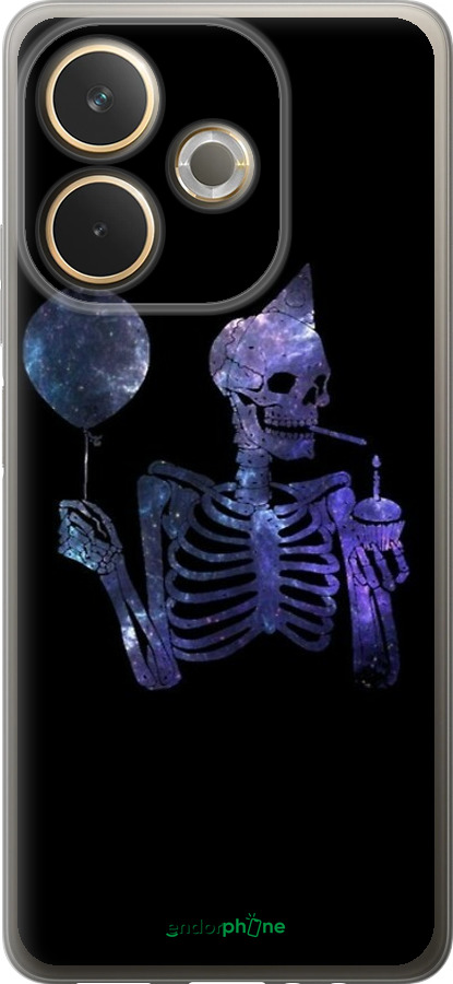 Силіконовий чехол Скелетне мистецтво для Oppo A5 PRO - 6536u-3956 изображение 