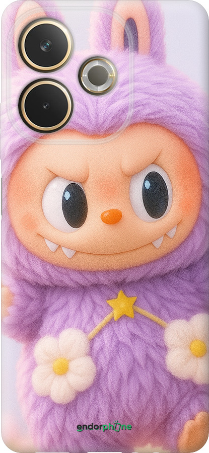 Силиконовый чехол Лабубу для Oppo A5 PRO - 6708u-3956 изображение 