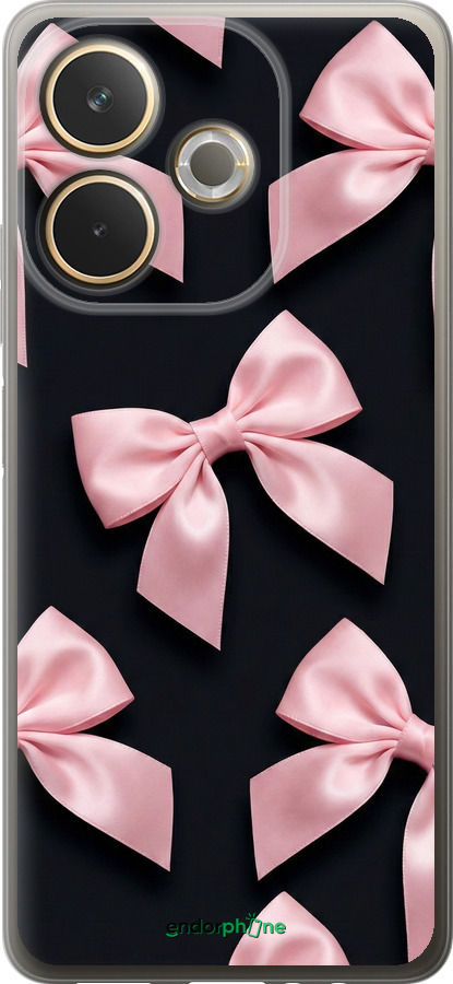Силиконовый чехол Coquette Ribbons Dark Coquette для Oppo A5 PRO - 6767u-3956 изображение 
