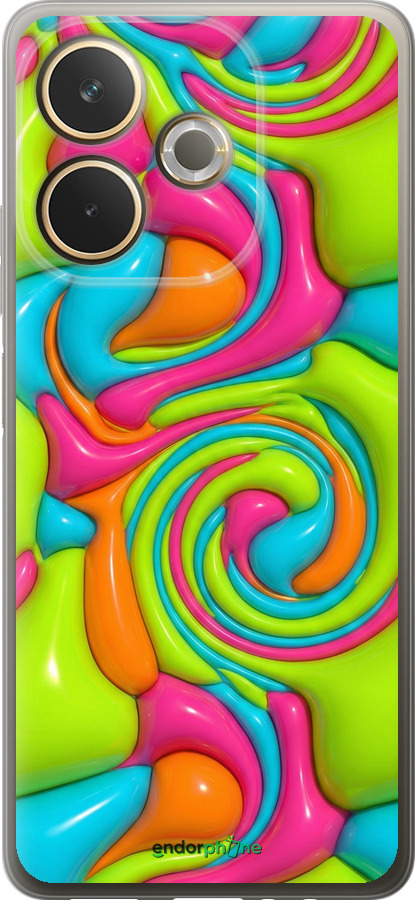 Силіконовий чехол Y2K Jelly Dream для Oppo A5 PRO - 6780u-3956 изображение 