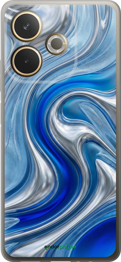 Силиконовый чехол Liquid Chrome для Oppo A5 PRO - 6781u-3956 изображение 