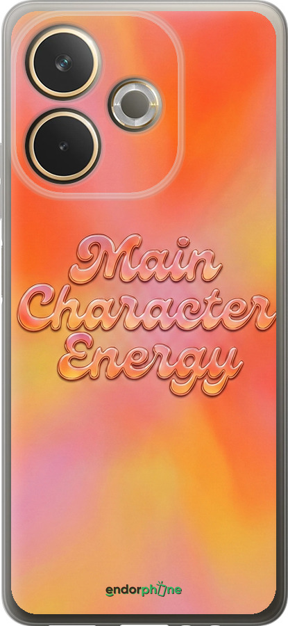 Силіконовий чехол Aura Gradient Main Character Energy Aesthetic Y2K для Oppo A5 PRO - 6783u-3956 изображение 